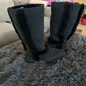 Ugg Women's Black Shearling Boots